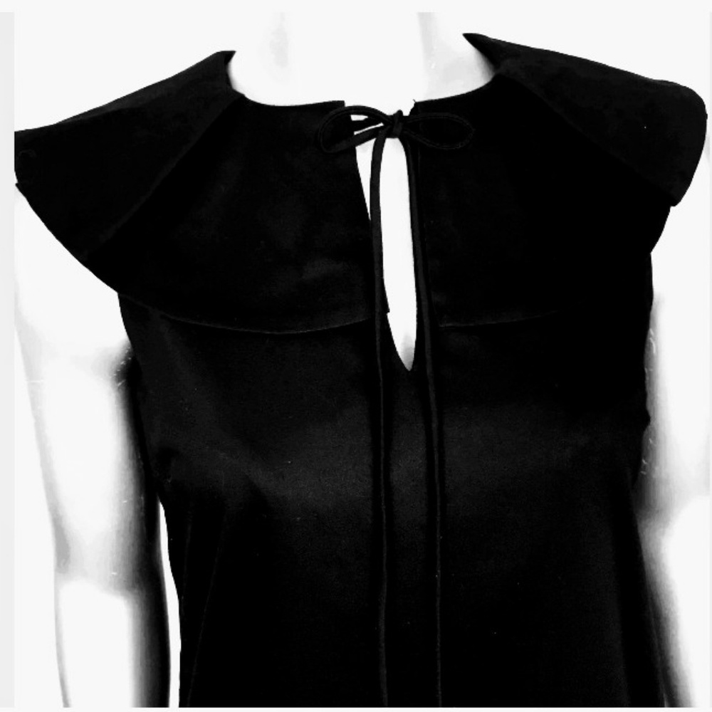 Joe fresh black Peter pan Collar